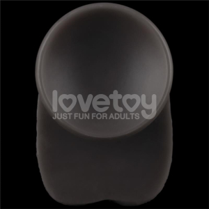 Gode marron IKSEL COCK de LoveToy 34 x 6 cm