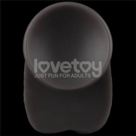 Gode marron IKSEL COCK de LoveToy 34 x 6 cm