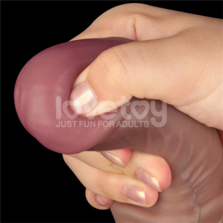 Gode IKSEL COCK de 34 x 6 cm - Structure pliable