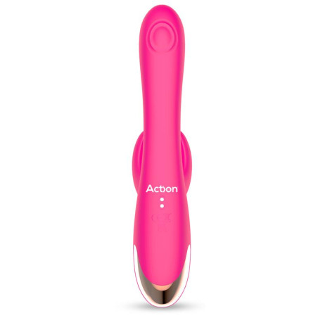 Vibro Rabbit ANTONY 13 x  3.5cm Rose