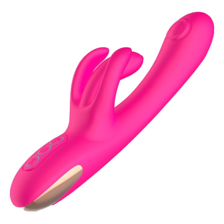 Vibro Rabbit ANTONY 13 x  3.5cm Rose