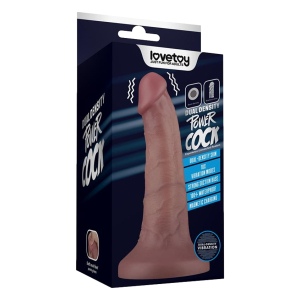 Gode vibrant POWER COCKS de LoveToys 14 x 3.8 cm