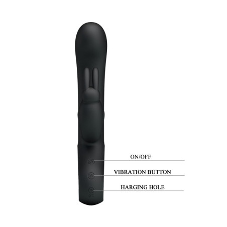 Vibromasseur Rabbit Webb Noir