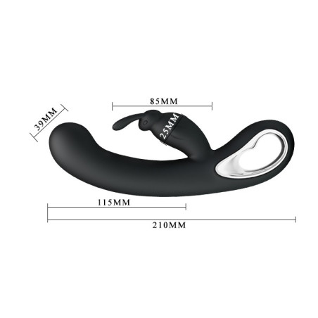 Vibromasseur Rabbit Webb Noir
