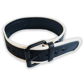 Collier PUPPY COLLAR Noir-Blanc 2
