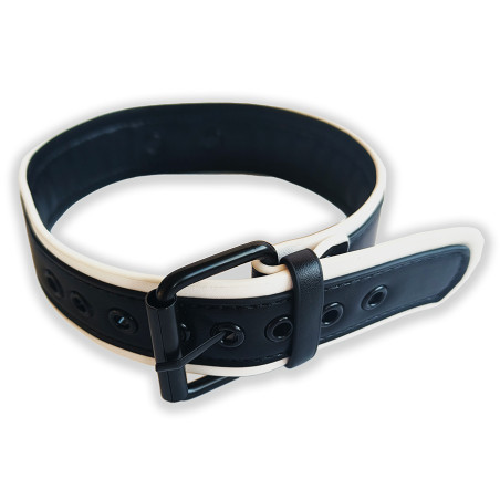 Collier PUPPY COLLAR Noir-Blanc