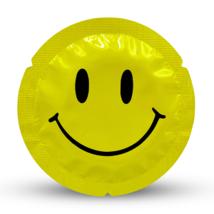 Préservatifs SMILEY FACE 54mm de EXS | Boîte de 12