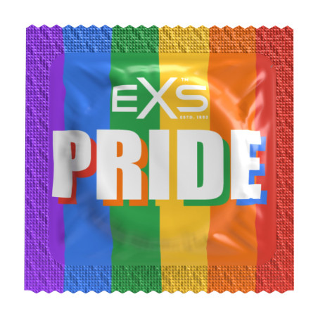 Préservatifs PRIDE EXS 54mm de EXS | Pack de 144