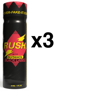 RUSH BUTANOL BLACK LABEL Slim 24ml x3