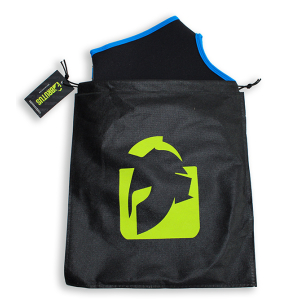 Cagoule en néoprène FACE FUCKER Noire-bleue de Brutus