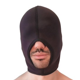 Cagoule en néoèprène FACE FUCKER Noire de Brutus