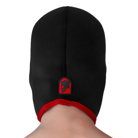 Cagoule FACE FUCKER Noire et rouge de Brutus 2