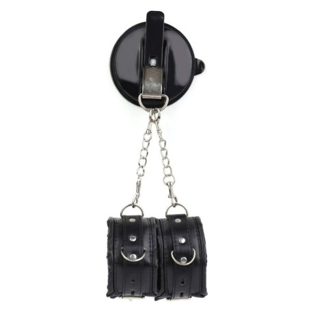 Menottes avec Ventouse STRONGCUP Noires