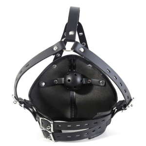 Masque avec Bâillon-boule GAGOWN Simili noir