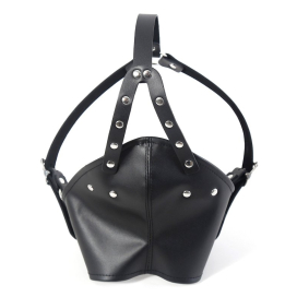 Masque avec Bâillon-boule GAGOWN Simili noir