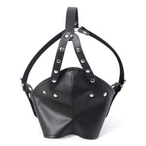 Masque avec Bâillon-boule GAGOWN Simili noir