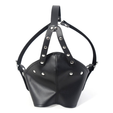 Masque avec Bâillon-boule GAGOWN Simili noir