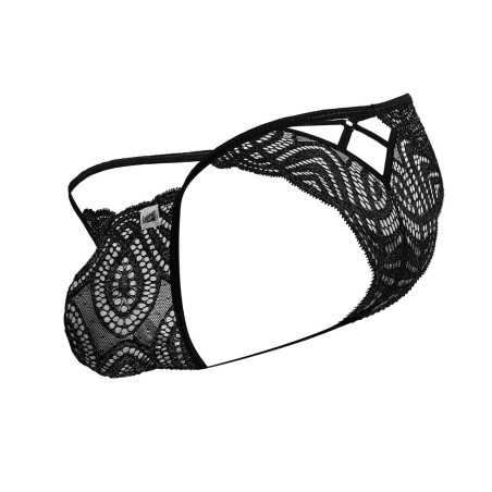 String en dentelle ELIDON Noir et paillettes de Candyman
