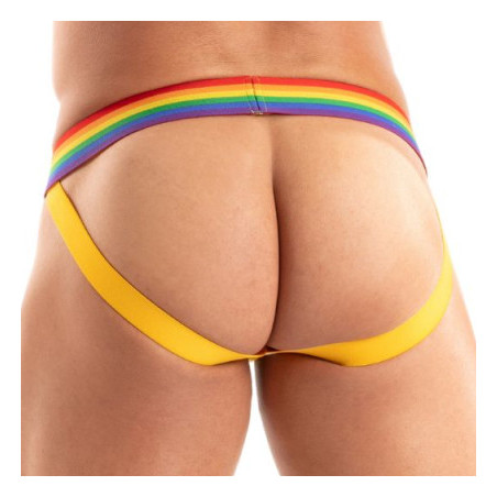Jockstrap jaune PRIDE JOCK de TOF Paris