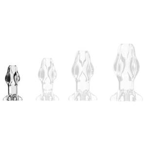 Plug tunnel Transparent STARASS S de 7.5 x 4 cm