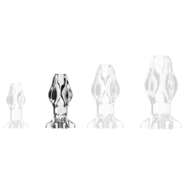 Plug tunnel STARASS M transparent de 9 x 5 cm