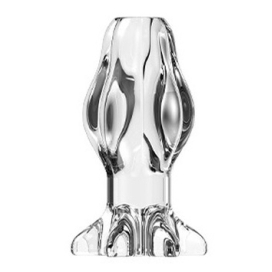 Plug Tunnel transparent STARASS XL de 12 x 7 cm 2