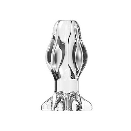 Plug Tunnel transparent STARASS XL de 12 x 7 cm