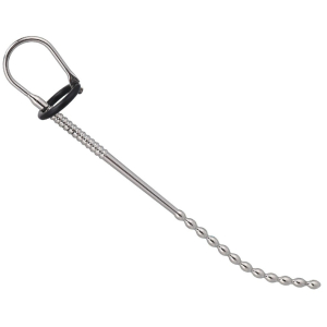 Tige d'urètre perlée CURBYD avec Courbure 24 cm