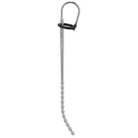 Tige d'urètre perlée CURBYD avec Courbure 24 cm
