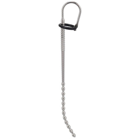 Tige d'urètre perlée CURBYD avec Courbure 24 cm