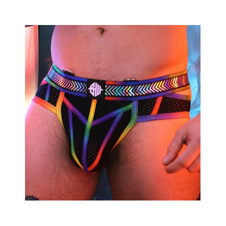 Slip PURE PRIDE Breedwell Noir-Rainbow