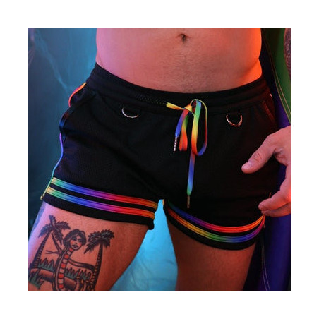 Short PURE PRIDE Breedwell Noir-Rainbow