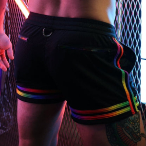 Short PURE PRIDE Breedwell Noir-Rainbow