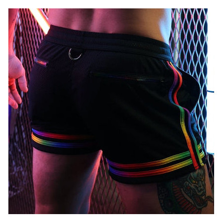 Short PURE PRIDE Breedwell Noir-Rainbow