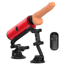 Fuck-machine ZSEX Rouge avec Pieds ventouses
