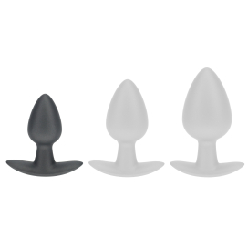 Plug en Silicone METALLY S 5 x 2.7cm Gris