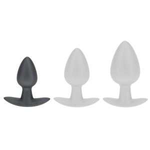 Plug en Silicone METALLY S 5 x 2.7cm Gris