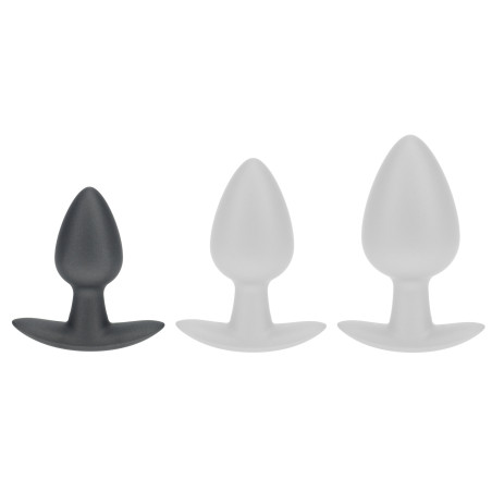 Plug en Silicone METALLY S 5 x 2.7cm Gris