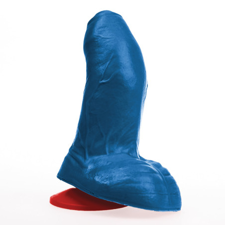 Gode Fuck & Fist BURI S Bleu de 14 x 6 cm