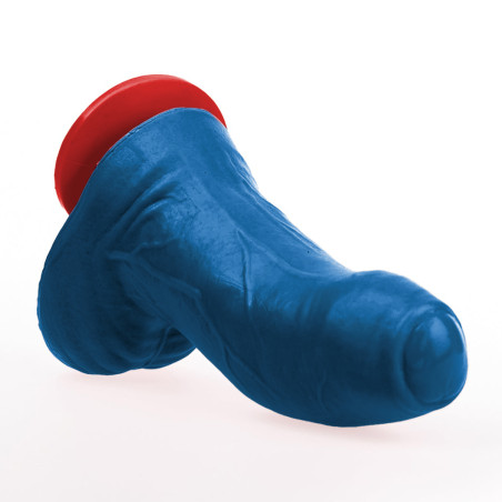 Gode Fuck & Fist BURI S Bleu de 14 x 6 cm