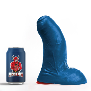 Gode Fuck & Fist BURI L Bleu de 22 x 9 cm