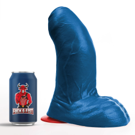 Gode Fuck & Fist BURI XL de 27 x 10.5 cm Bleu 2