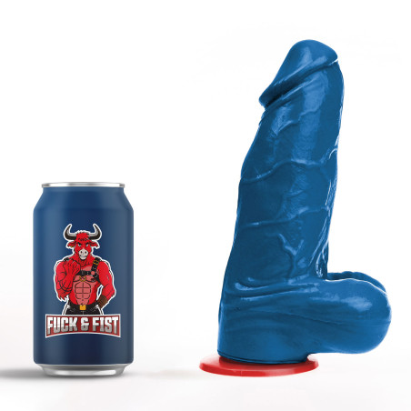 Gode Fuck & Fist FREYR M Bleu de 15 x 6 cm