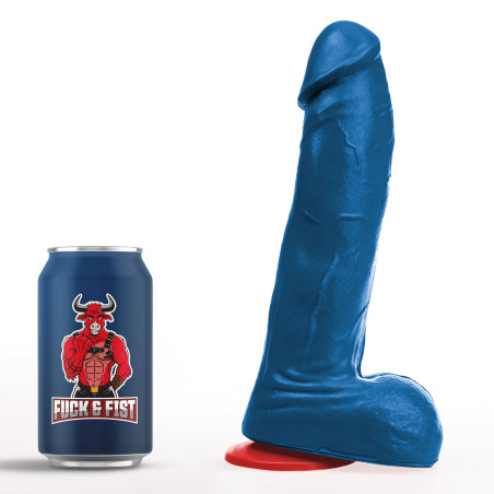 Gode Fuck & Fist HOENIR L Bleu de 20 x 6 cm