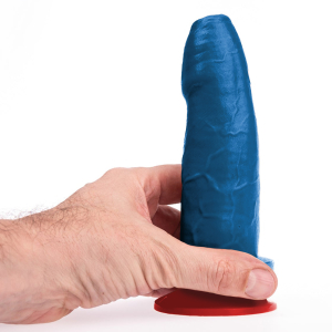 Gode Fuck & Fist MAGNI S Bleu de 14 x 5 cm