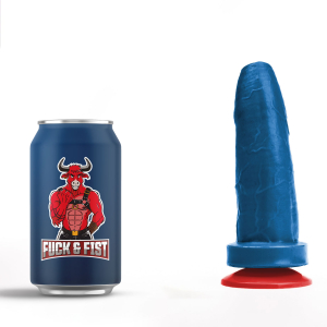 Gode Fuck & Fist MAGNI S Bleu de 14 x 5 cm