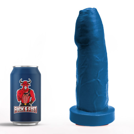 Gode Fuck & Fist MAGNI L Bleu de 21 x 7.5 cm