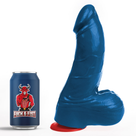 Gode Fuck & Fist THOR L Bleu de 18 x 8 cm 2