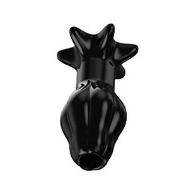 Plug tunnel noir STARASS S de 7.5 x 4 cm 2