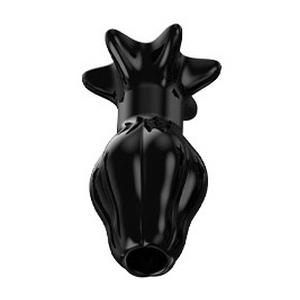 Plug tunnel STARASS M noir de 9 x 5 cm